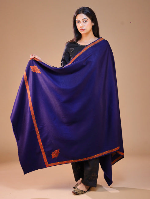 Women's Hand Embroidery Wool Shawl